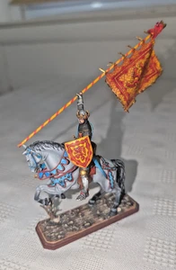 AeroArt St. Petersburg Medieval Knight / King Richard the Lionheart w/ Flag 55mm - Picture 1 of 14