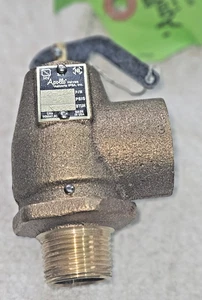 Apollo RVW10-50 3/4" Safety Relief Valve 50 PSI Bronze BRAND NEW Great Price - Picture 1 of 2