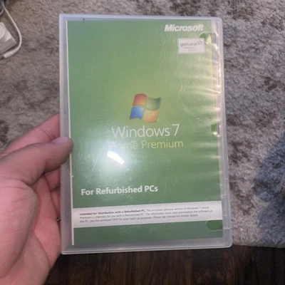Window 7 Home Premium For Refurbished PCs (back-up) - Image 1 of 3