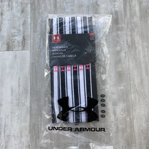 6 Piece Set Under Armour Youth Head Band - Picture 1 of 2