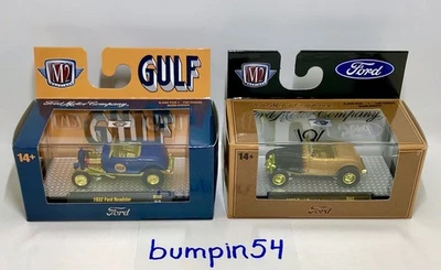 M2 Machines : Non GULF & GULF 1932 Ford Roadster CHASES R103 & R82 Sealed - Image 1 of 4