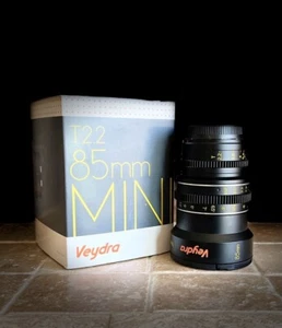 Veydra Mini Prime T2.2 85mm Micro Four Thirds M4/3 Refurbished Open Box - Picture 1 of 6