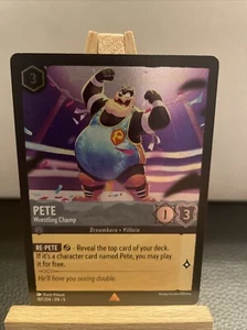 Cold Foil PETE WRESTLING CHAMP 1x Rare Disney Lorcana NM - Bild 1 von 3