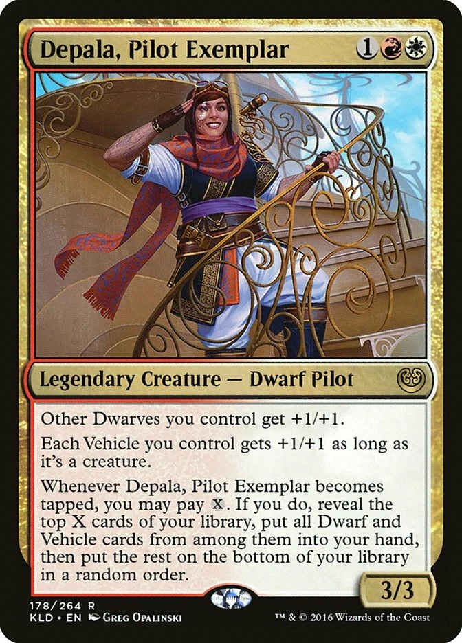 Depala, Pilot Exemplar  English  Mtg Magic (Mint-Nm) - Image 1 of 1