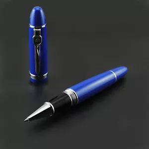 Bolígrafo rodillo azul general promoción Jinhao 159 clip plateado - Imagen 1 de 5