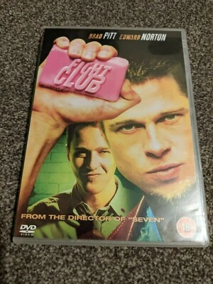 Fight Club DVD. Brad Pitt. Ed Norton. Fight Club Movie DVD - Image 1 of 3