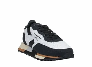 sneaker donna GHOUD VENICE suede/fabric shoes women Black white 10 - Picture 1 of 3