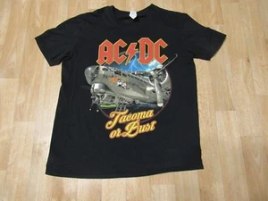 ACDC Tacoma Or Bust Tour Shirt Concert 2016 rock or bust band tee tacoma dome L - Picture 1 of 3