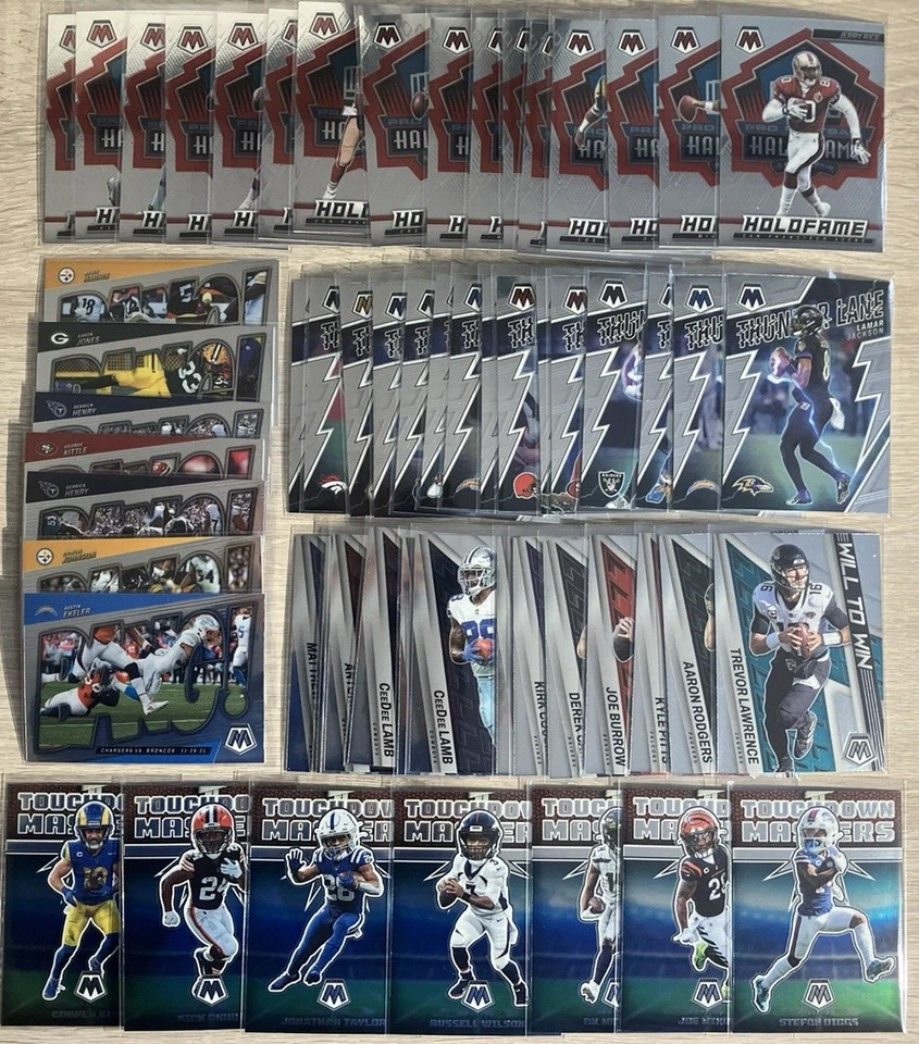2022 Mosaic NFL Insert YOU PICK Will to Win, BANG, Holofame, TD Masters, Thunder - Image 1 of 1
