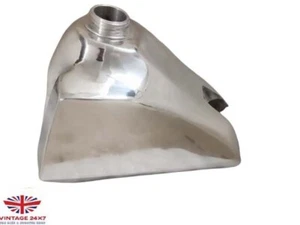 Fit For Yamaha IT175 Petrol Gas Fuel Aluminium Polished Tank 1982-83 - Picture 1 of 6