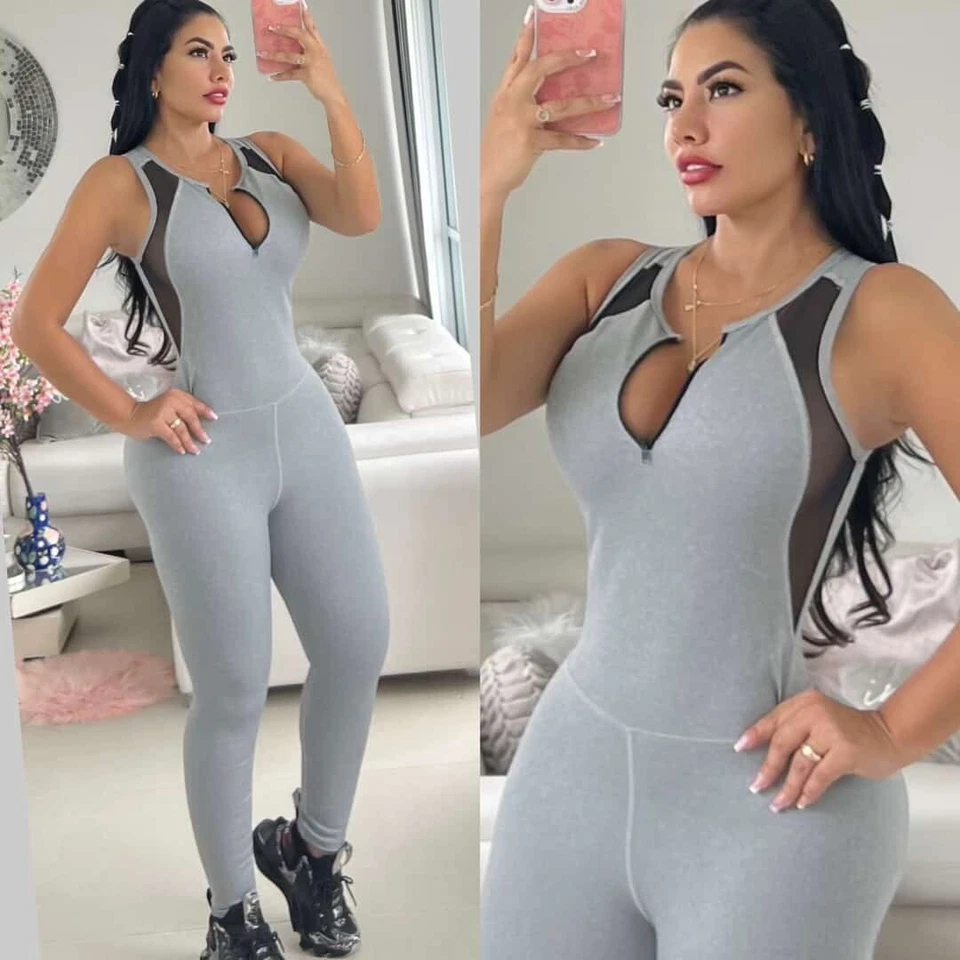 Mono Enterizo Colombiano/Colombiano en tejido grueso suplex. Talla única. Foto 1 de 1