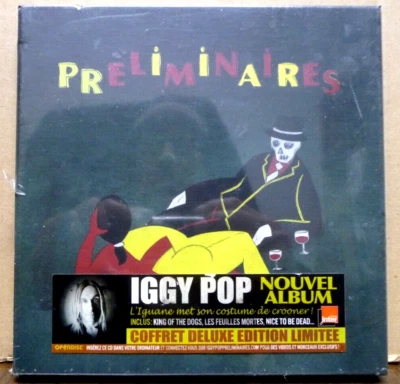 IGGY POP Préliminaires DELUXE NUMBERED EDITION Box Set 2507/6000 7" + CD Set NEW - Image 1 of 4
