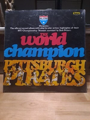sealed World Champion Pittsburgh Pirates Bob Prince 71 Album play by play - Image 1 of 4