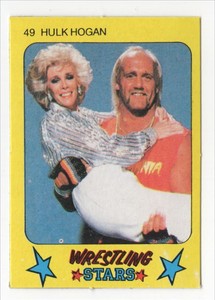 1986 WRESTLING STARS, HULK HOGAN JOAN RIVERS
