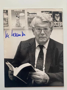 Henri Nannen - Unternehmer - original Autograph - Größe 21 x 16 cm - Picture 1 of 1