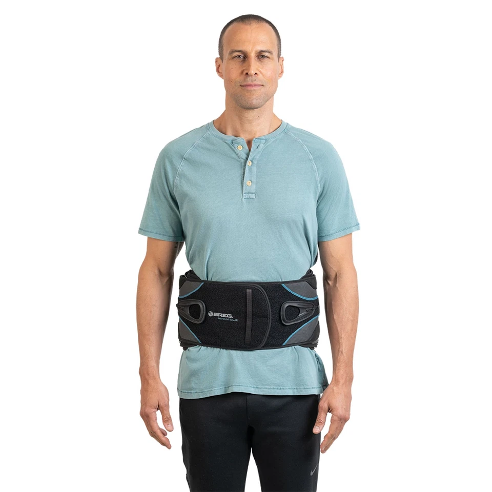 Breg Essentials Lumbar 637 - Adjustable, Low-Profile Brace for Spinal Support - Image 1 of 4