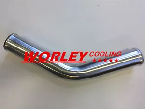 3.1" 80mm 45 Degree Aluminum Turbo Intercooler Pipe Piping Tubing Length L=600mm - Picture 1 of 7