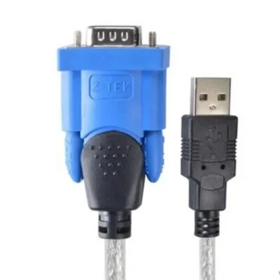 Industrial PLC Conversion Cable USB To RS232 Serial Programming Download USB-232 - Image 1 of 4