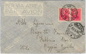 53421 - ERITREA  - Storia Postale: BUSTA con annullo POSTA MILITARE 130E 1936 - Imagen 1 de 1