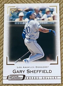 2001 Topps Gallery GARY SHEFFIELD #98 Dodgers - Picture 1 of 2