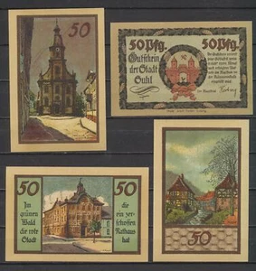 Suhl - Stadt - 4x Notgeld - L 1271 - G/M 1303.3 - 4x 50Pf - Bild 1 von 1