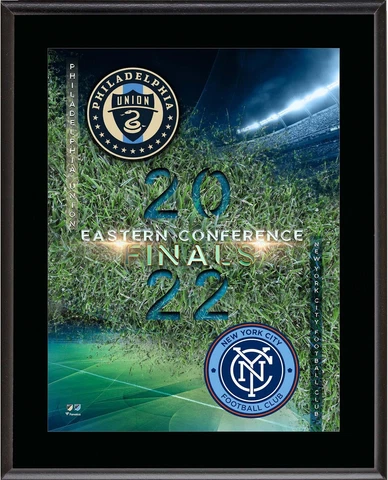 Philadelphia Union vs New York City FC 10.5'' x 13'' 2022 MLS Cup Cover