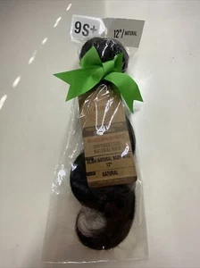 9S+ Aliba BRAZILIAN BUNDLE_BODY_WAVE_WVG 12"_#NATURAL - Picture 1 of 6
