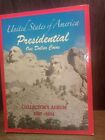 Presidential One Dollar Coins Collector's Album 2007-2016 See Description