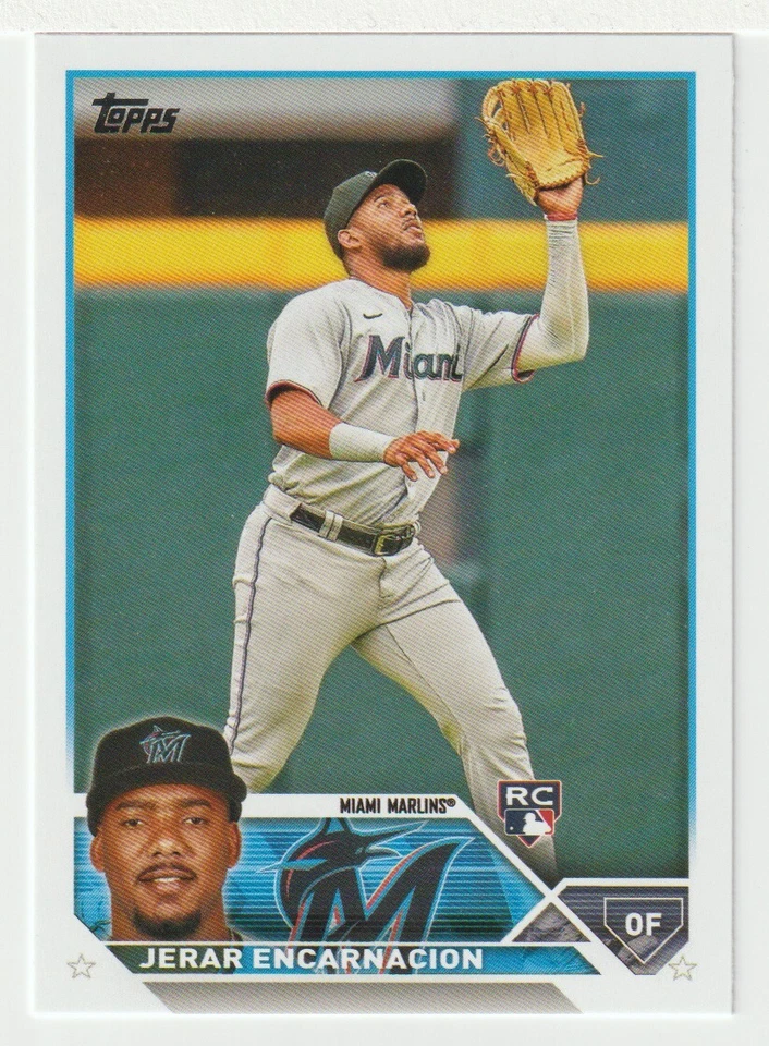 Jerar Encarnacion RC - Miami Marlins (Baseball Card) 2023 Topps # 318 Mint - Image 1 of 1