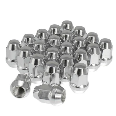 23 Chrome Jeep Lug Nuts 1/2" x 20 fits Wrangler TJ YJ XJ KJ KK ZJ MJ JK JKU  - Image 1 of 3