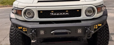 Toyota Custom FJ Cruiser Retro Grill Emblem Overlay - image 1 of 4