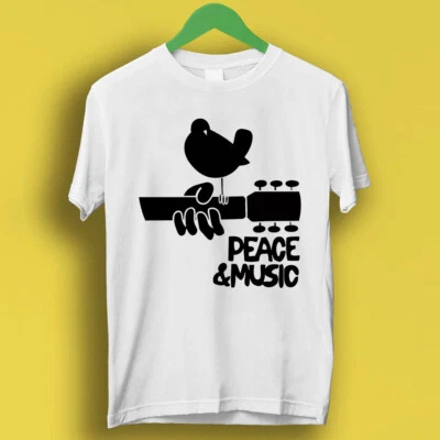 Camiseta de regalo retro Woodstock Music Festival Peace 1969 P637 - Imagen 1 de 2