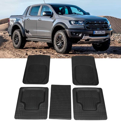 For Ford Ranger XL XLS XP Wildtrak Raptor Carpet Floor Mats Set Heavy Duty XPE - image 1 of 4