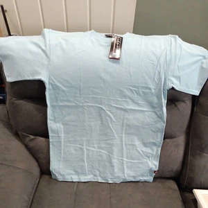 Mens Medium Blue Crew Neck T Shirt New With Tags - Picture 1 of 3