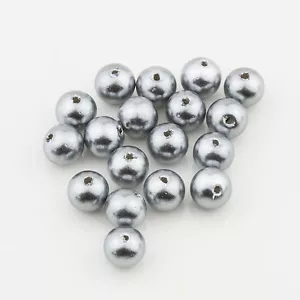 6 mm Rotguss Acryl Rund Kunstperlen Perlen Vintage Japanisch 50 Stck. 10306006 - Bild 1 von 2