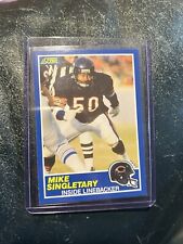 1989 Score Mike Singletary Chicago Bears #50