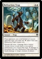 MTG magic cards 4x x4 NM-Mint, English Refraction Trap Worldwake