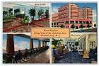 C1950's Hotel Stanley Atlantic City New Jersey Nj, Multiview Vintage Postcard