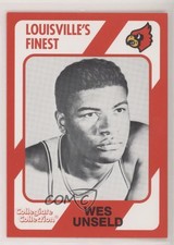 1989 Louisville Cardinals Louisville's Finest Wes Unseld #207 HOF