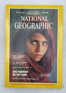 National Geographic Magazine Afghan Girl Eyes Vol. 167 No. 6 June 1985 Nat Geo - Picture 1 of 11