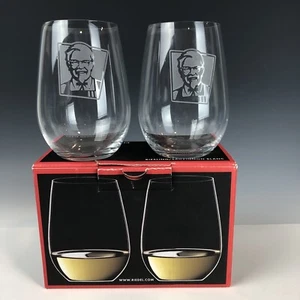 Geätzte KFC Souvenir Riedel O Weinbecher Sauvignon Blanc/Riesling, 2er Set - Bild 1 von 6