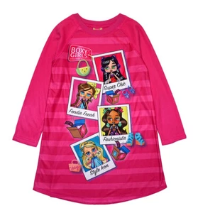 Boxy Girls Little/Big Girls Fleece Pajama Nightgown Size 4/5 6/6X 7/8 10/12 - Picture 1 of 2