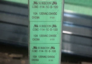 [20 piezas] CIMI-114-1C-S-12D ⚡ RELÉ DE ALIMENTACIÓN SURECON 10A 120VAC/24VDC, DPDT POTTED - Imagen 1 de 3