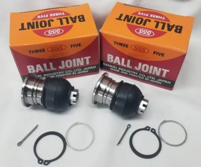 Sankei 555 Pair Set of 2 Front UPPER Suspension Ball Joints For Acura RL Honda - Изображение 1 из 3