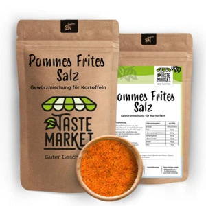 2 kg Pommes Frites Salz – Pommes Gewürzsalz – Ideal für Kartoffeln – Pommes - Bild 1 von 4