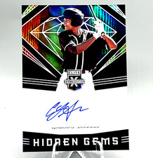 2020 Panini Elite Extra Edition CJ Abrams Hidden Gems Auto Padres pre RC
