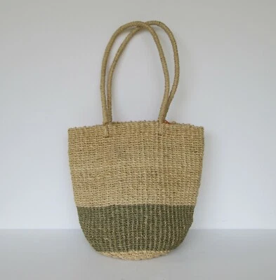 Bolso de Mano The Body Shop Abaca Mujer Tejido Yute Natural Sisal  Foto 1 de 2