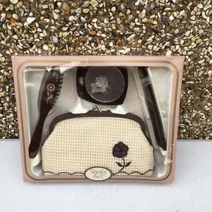Vintage 4 Piece Vanity Set - Boxed *Box Damaged* - Picture 1 of 5
