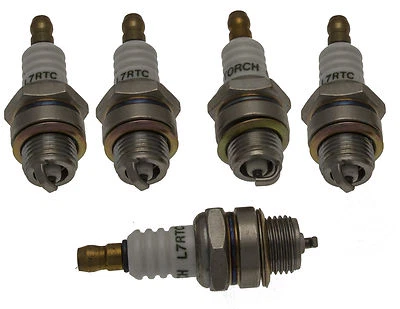 Spark Plug Pack Of 5 Fits STIHL TS350 TS400 TS410 TS420, K750, K760, K950, K1250