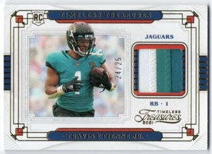 2021 Timeless Treasures Jersey Prime #TT-TET Travis Etienne Jr. RC GU Patch /25 - Picture 1 of 1